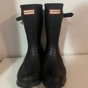 Hunter Boot's Original Tour Matte Short Rain Boots